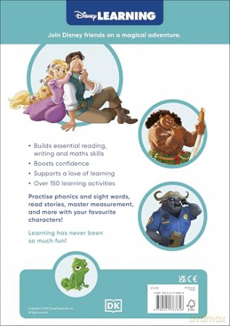 Disney Learning Big Workbook Ages 6-7 - DK [KSIĄŻKA]