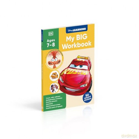 Disney Learning Big Workbook Ages 7-8 - DK [KSIĄŻKA]