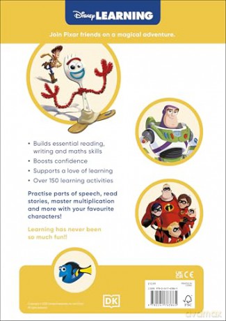 Disney Learning Big Workbook Ages 7-8 - DK [KSIĄŻKA]