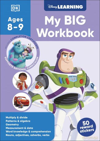 Disney Learning Big Workbook Ages 8-9 - DK [KSIĄŻKA]