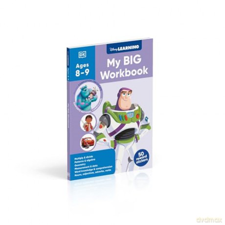 Disney Learning Big Workbook Ages 8-9 - DK [KSIĄŻKA]
