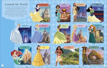 Disney Princess Enchanted Worlds: Look Inside the Spellbinding Kingdoms - DK [KSIĄŻKA]