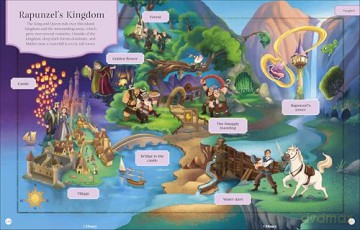 Disney Princess Enchanted Worlds: Look Inside the Spellbinding Kingdoms - DK [KSIĄŻKA]