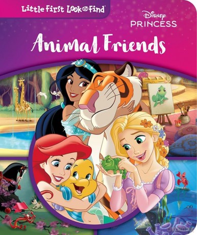Disney Princess: Animal Friends Little First Look and Find - PI Kids [KSIĄŻKA]