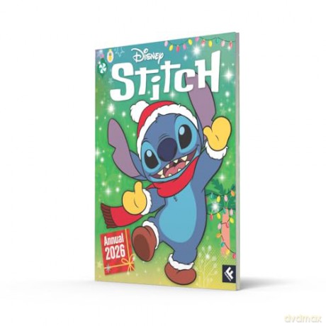 Disney Stitch Annual 2026: The perfect Christmas 2025 gift, packed full of fun puzzles and activities for children who are fans of the hit Disney movie! - Disney [KSIĄŻKA]