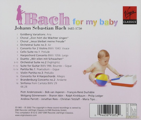 Bach For My Baby [CD]