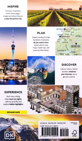 DK New Zealand - DK Travel [KSIĄŻKA]