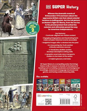 DK Super History Boston Tea Party - DK [KSIĄŻKA]