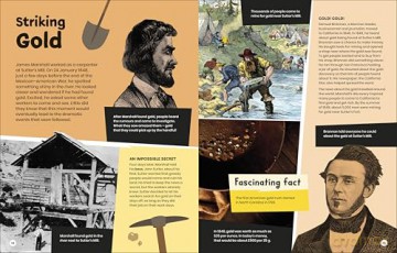 DK Super History California Gold Rush - DK [KSIĄŻKA]