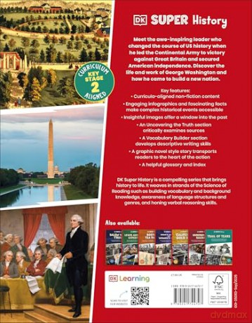 DK Super History George Washington and the American Revolution - DK [KSIĄŻKA]