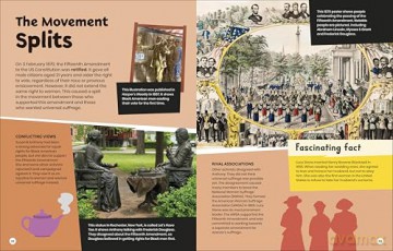 DK Super History Susan B Anthony and Women's Rights - DK [KSIĄŻKA]