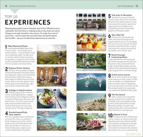 DK Top 10 Honolulu and O'ahu - DK Travel [KSIĄŻKA]