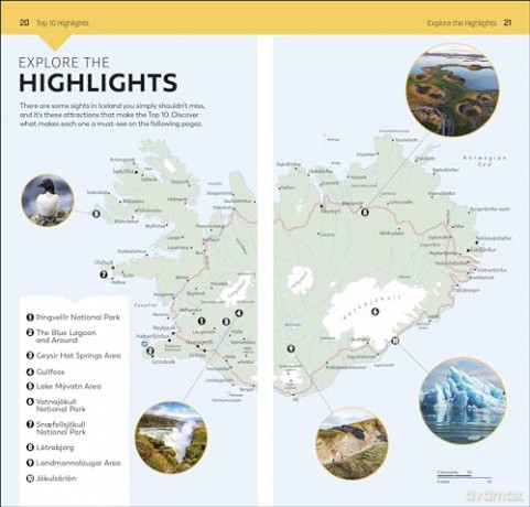 DK Top 10 Iceland - DK Travel [KSIĄŻKA]