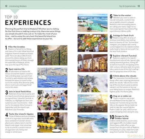 DK Top 10 Madeira - DK Travel [KSIĄŻKA]