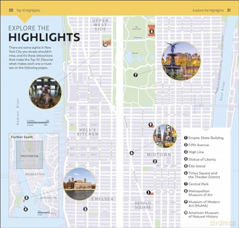 DK Top 10 New York City - DK Travel [KSIĄŻKA]