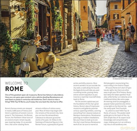 DK Top 10 Rome - DK Travel [KSIĄŻKA]