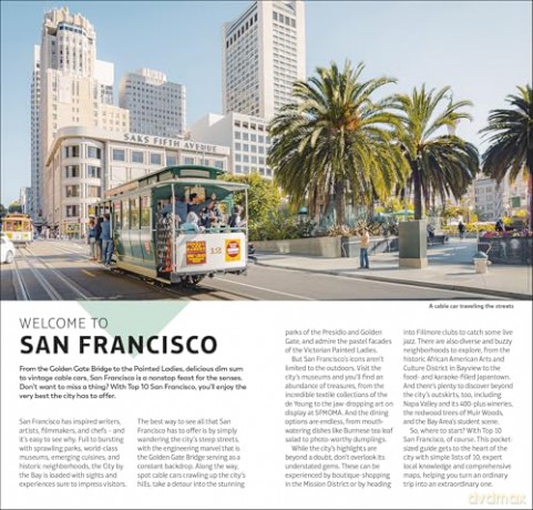 DK Top 10 San Francisco - DK Travel [KSIĄŻKA]