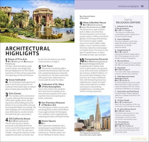 DK Top 10 San Francisco - DK Travel [KSIĄŻKA]