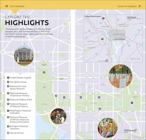 DK Top 10 Washington, DC - DK Travel [KSIĄŻKA]