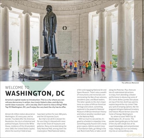 DK Top 10 Washington, DC - DK Travel [KSIĄŻKA]