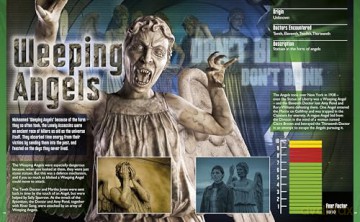 Doctor Who: 100 Scariest Monsters: A fact-filled book for Who fans - Doctor Who [KSIĄŻKA]