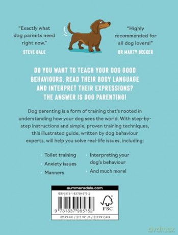 Dog Parenting: An Illustrated Guide to Understanding, Training and Bonding with Your Best Friend - Elizabeth Mullen [KSIĄŻKA]