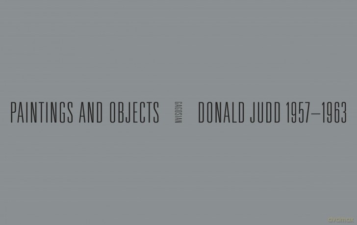 Donald Judd: 1957-1963: Paintings and Objects - Eileen Costello [KSIĄŻKA]