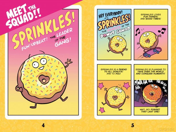 Donut Squad: Take Over the World! - Neill Cameron [KSIĄŻKA]
