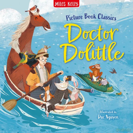 Dr Doolittle: Brings a classic story into a beautiful, accessible picture book for emerging readers aged 3 and above. - Miles Kelly [KSIĄŻKA]