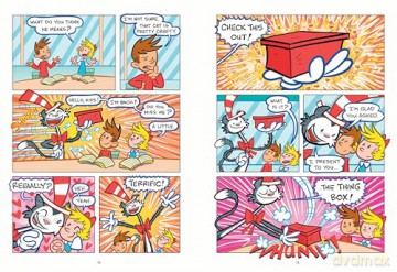 Dr Seuss Graphic Novel: Thing One and Thing Two Have Homework to Do: A Cat in the Hat Story - Art Baltazar [KSIĄŻKA]