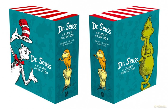 Dr Seuss: A Classic Collection - 21 book box-set - Dr. Seuss [KSIĄŻKA]