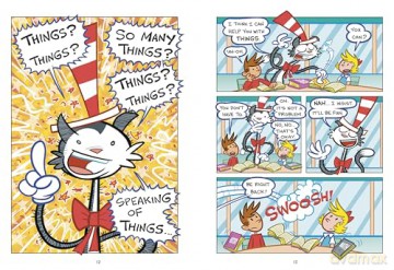 Dr. Seuss Graphic Novel: Thing One and Thing Two Have Homework to Do: A Cat in the Hat Story - Art Baltazar [KSIĄŻKA]