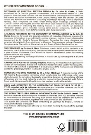 Drainage In Homoeopathy - Dr E A Maury [KSIĄŻKA]