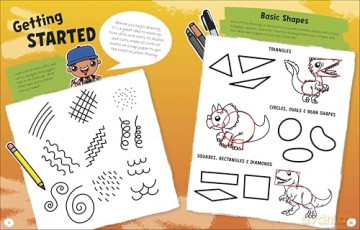 Draw with Art for Kids Hub Dinosaurs - Art For Kids Hub [KSIĄŻKA]