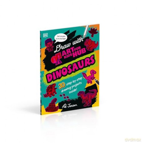 Draw with Art for Kids Hub Dinosaurs - Art For Kids Hub [KSIĄŻKA]