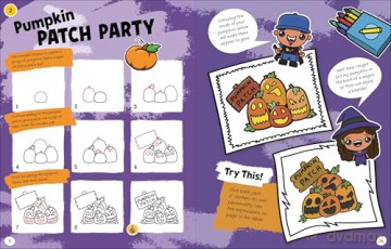 Draw with Art for Kids Hub Halloween - Art For Kids Hub [KSIĄŻKA]