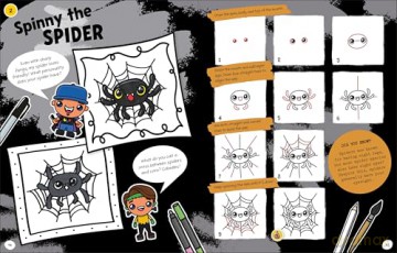 Draw with Art for Kids Hub Halloween - Art For Kids Hub [KSIĄŻKA]