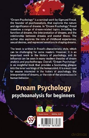 Dream Psychology Psychoanalysis for Beginners - Sigmund Freud [KSIĄŻKA]