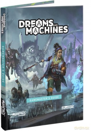 Dreams and Machines: Gamemaster's Guide - Hardcover RPG Book, Roleplaying, GM Evera Prime World Information, Modiphius [KSIĄŻKA]