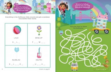 DreamWorks Gabby's Dollhouse: The Movie Sticker Activity Book: Official Movie Tie-In - Official Gabby's Dollhouse [KSIĄŻKA]
