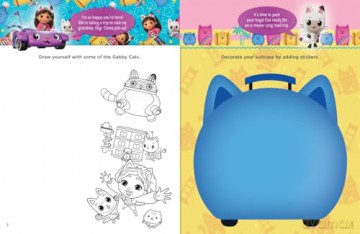 DreamWorks Gabby's Dollhouse: The Movie Sticker Activity Book: Official Movie Tie-In - Official Gabby's Dollhouse [KSIĄŻKA]