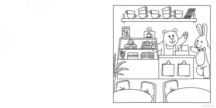 Dreamy Bakery: A cute and cozy colouring book - Ollie Brown [KSIĄŻKA]