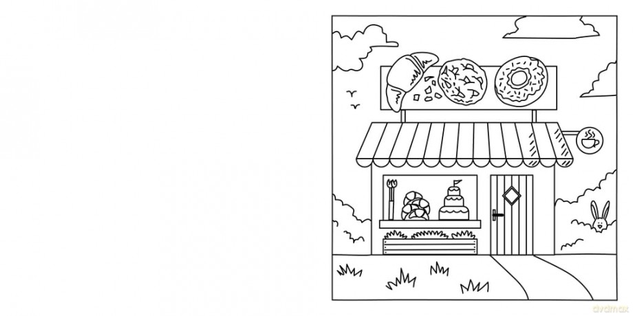 Dreamy Bakery: A cute and cozy colouring book - Ollie Brown [KSIĄŻKA]