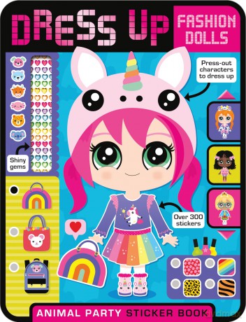 Dress Up Fashion Dolls Animal Party - Sophie Collingwood [KSIĄŻKA]