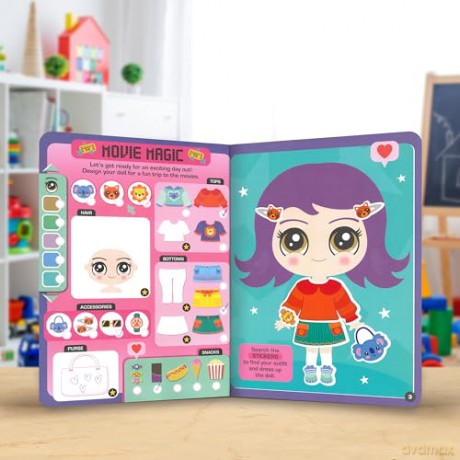 Dress Up Fashion Dolls Animal Party - Sophie Collingwood [KSIĄŻKA]