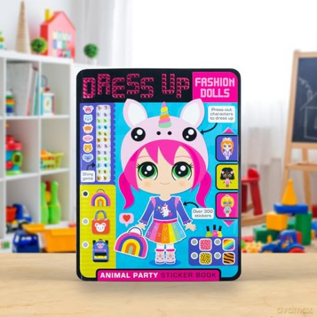 Dress Up Fashion Dolls Animal Party - Sophie Collingwood [KSIĄŻKA]