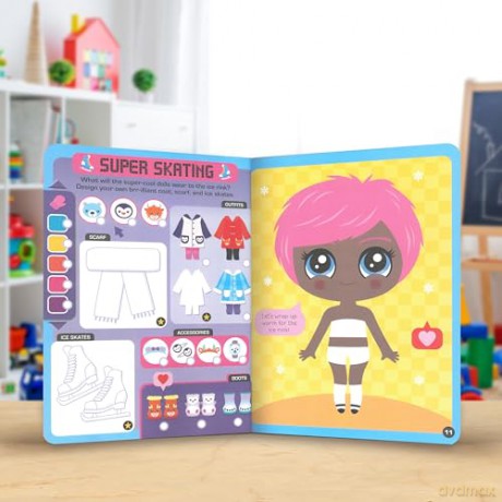 Dress Up Fashion Dolls Animal Party - Sophie Collingwood [KSIĄŻKA]