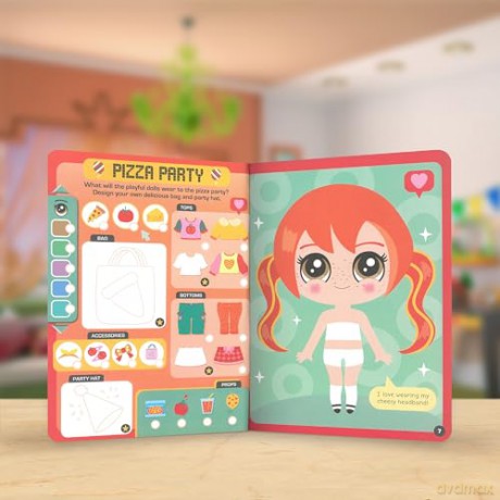 Dress Up Fashion Dolls Snack Planet - Sophie Collingwood [KSIĄŻKA]