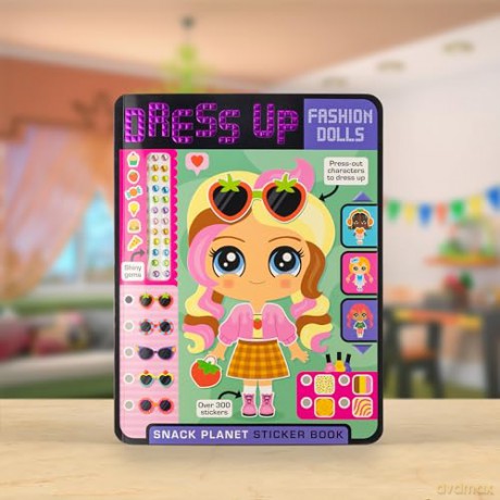 Dress Up Fashion Dolls Snack Planet - Sophie Collingwood [KSIĄŻKA]