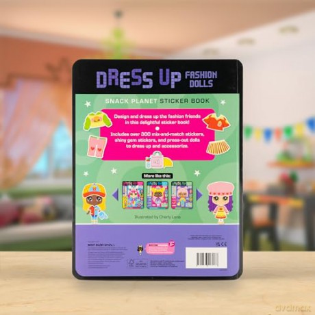 Dress Up Fashion Dolls Snack Planet - Sophie Collingwood [KSIĄŻKA]